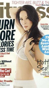 Lucy Liu on Fitness Magazine cover