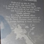 Lao, Hmong, American Veteran Memorial
