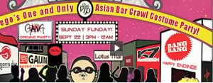 Asian Bar Crawl & Costume Party