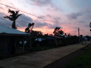 Sunset in Santo Nino