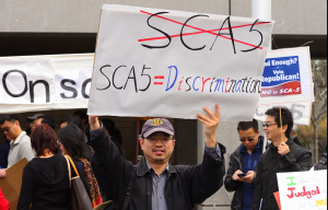 SCA5 Protest