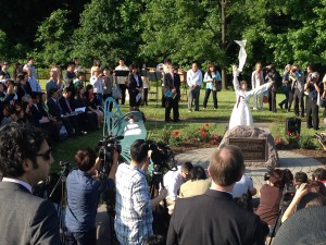 Comfort Women Memorial dedication, Fairfax County, VA