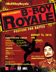 McDonald's Breakdancing Competition