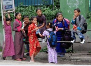 Northern India Tibetan School Children