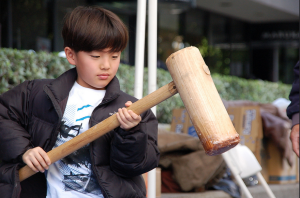  Mochi Making on Oshogatsu