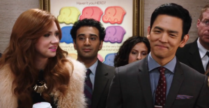 Selfie starrring John Cho & Karen Gillan 