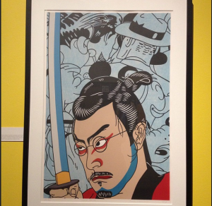 Roger Shimomura Self Portrait, Photo by Sarah Stierch