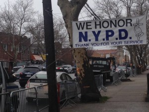 Wake for Officer Liu