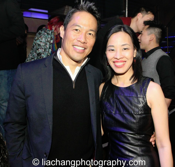 Lia Chang with Richard Lui