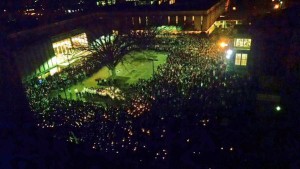 Chapel Hill Shooting Vigil