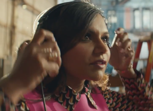 Mindy Kaling in American Express commercial