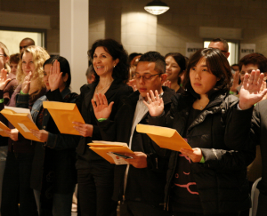 naturalization ceremony