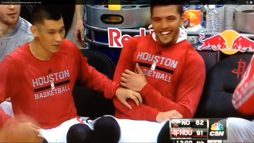 Jeremy Lin and Parsons Chandler