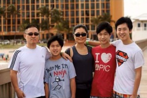 Sonny Kim and Family