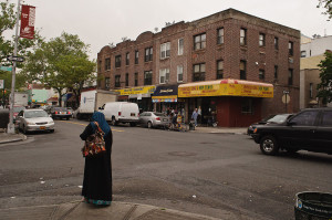 Muslim woman in New York