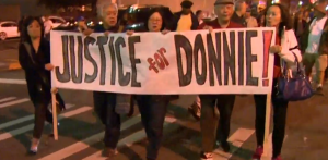 Donnie Chin protest