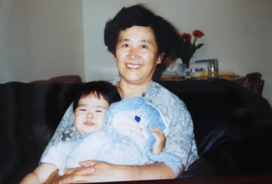 Bethany Ao with Grandma