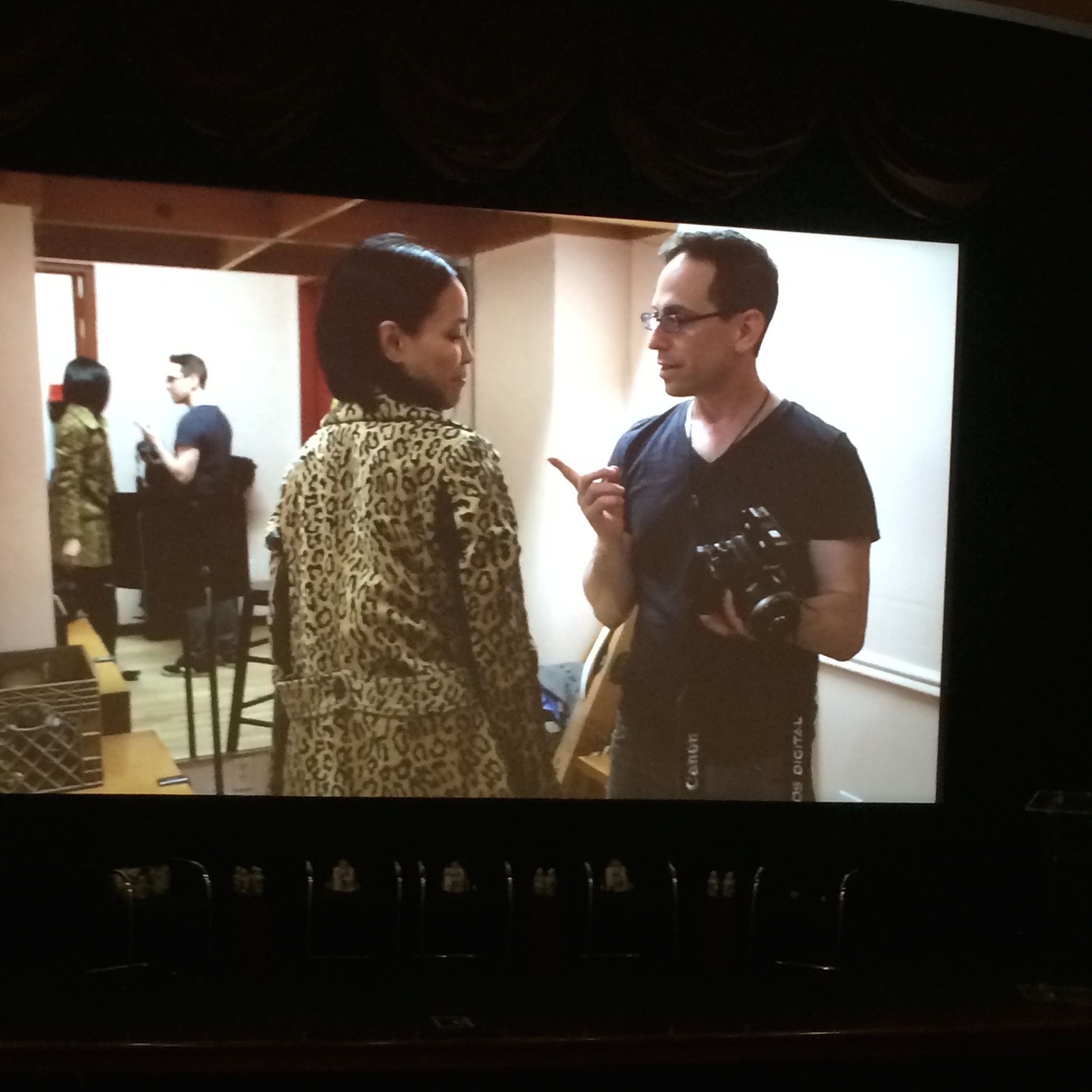 Lia Chang and Garth Kravits in a scene from Hide and Seek. Photo by Lia Chang