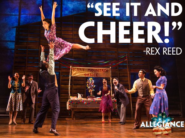 The cast of 'Allegiance'.
