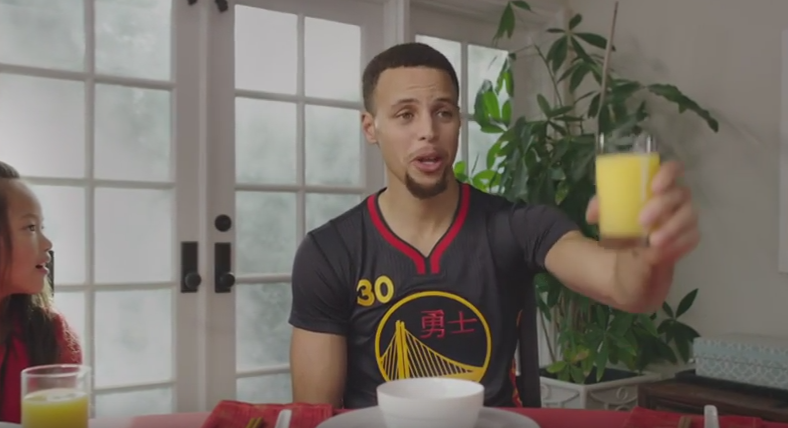 stephen curry chinese new year shirt