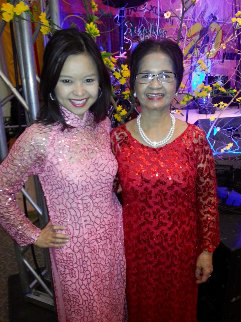 Chinh Doan & her mom