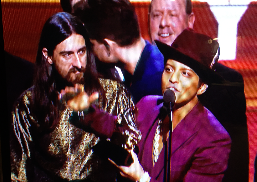 Bruno Mars at Grammys