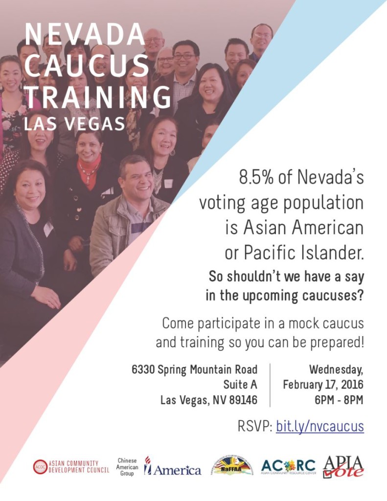 Nevada Caucus Training