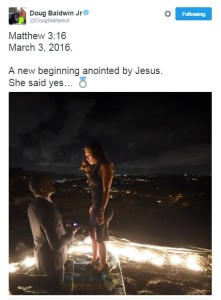 Doug Baldwin engaged