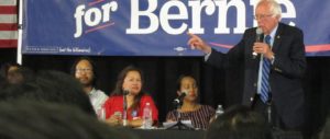 Bernie Sanders in Palo Alto