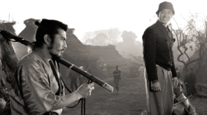 Toshiro Mifune with Akira Kurosawa